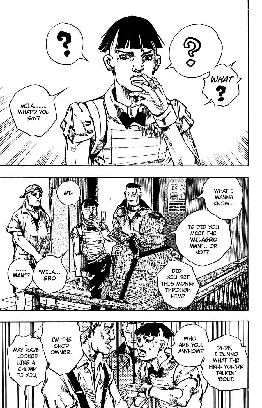 Page 33 Chapter 56 JoJos Bizarre Adventure Part 8 - JoJolion