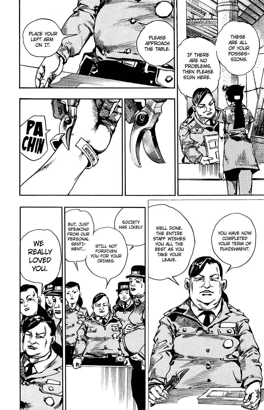 Page 35 Chapter 55 JoJos Bizarre Adventure Part 8 - JoJolion