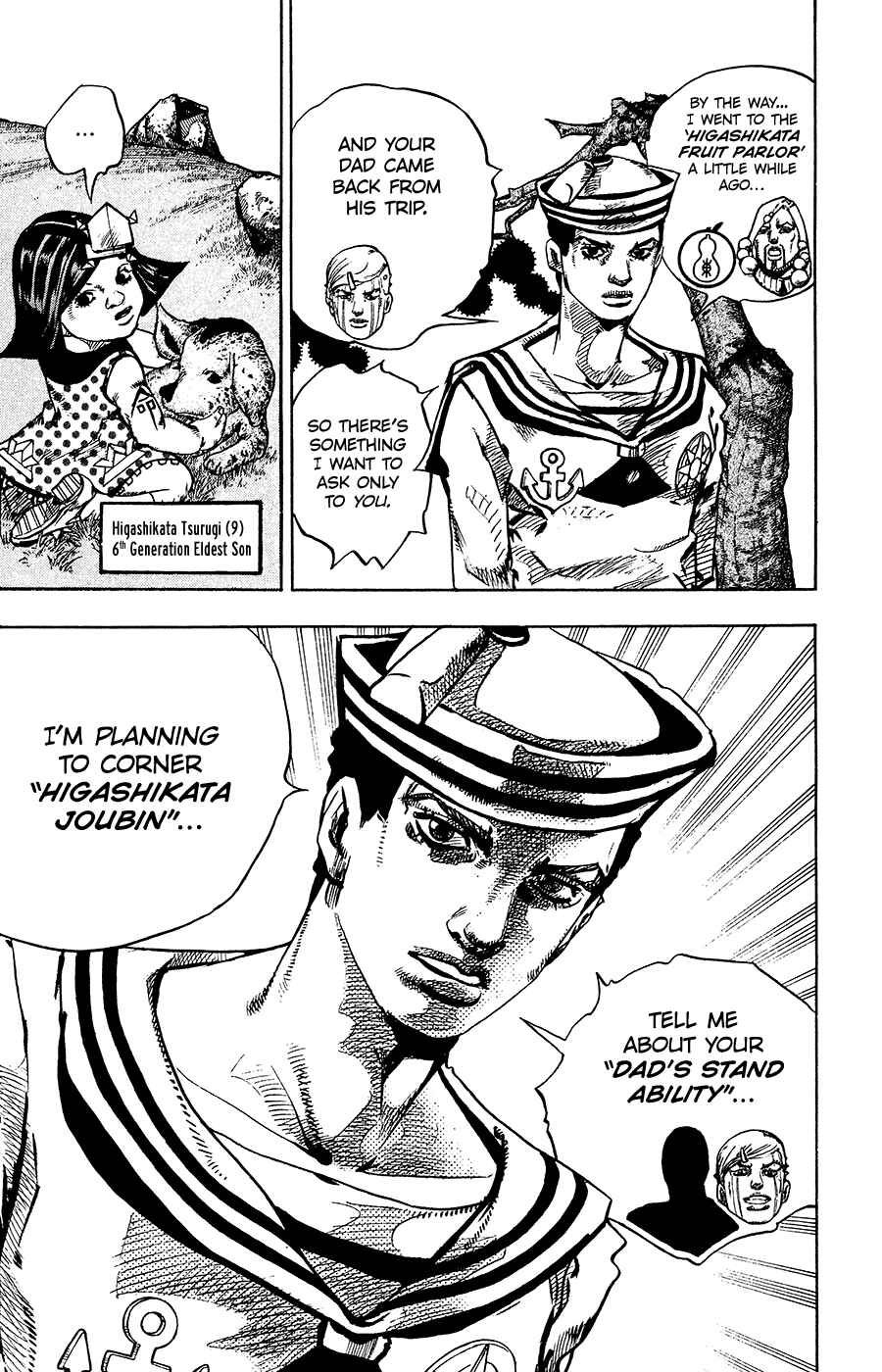 Page 13 Chapter 34 JoJos Bizarre Adventure Part 8 - JoJolion