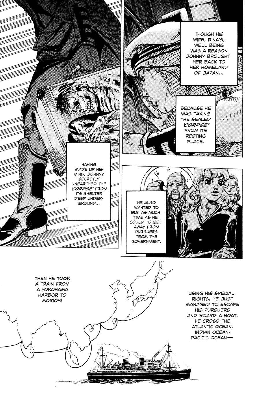 Page 3 Chapter 22 JoJos Bizarre Adventure Part 8 - JoJolion