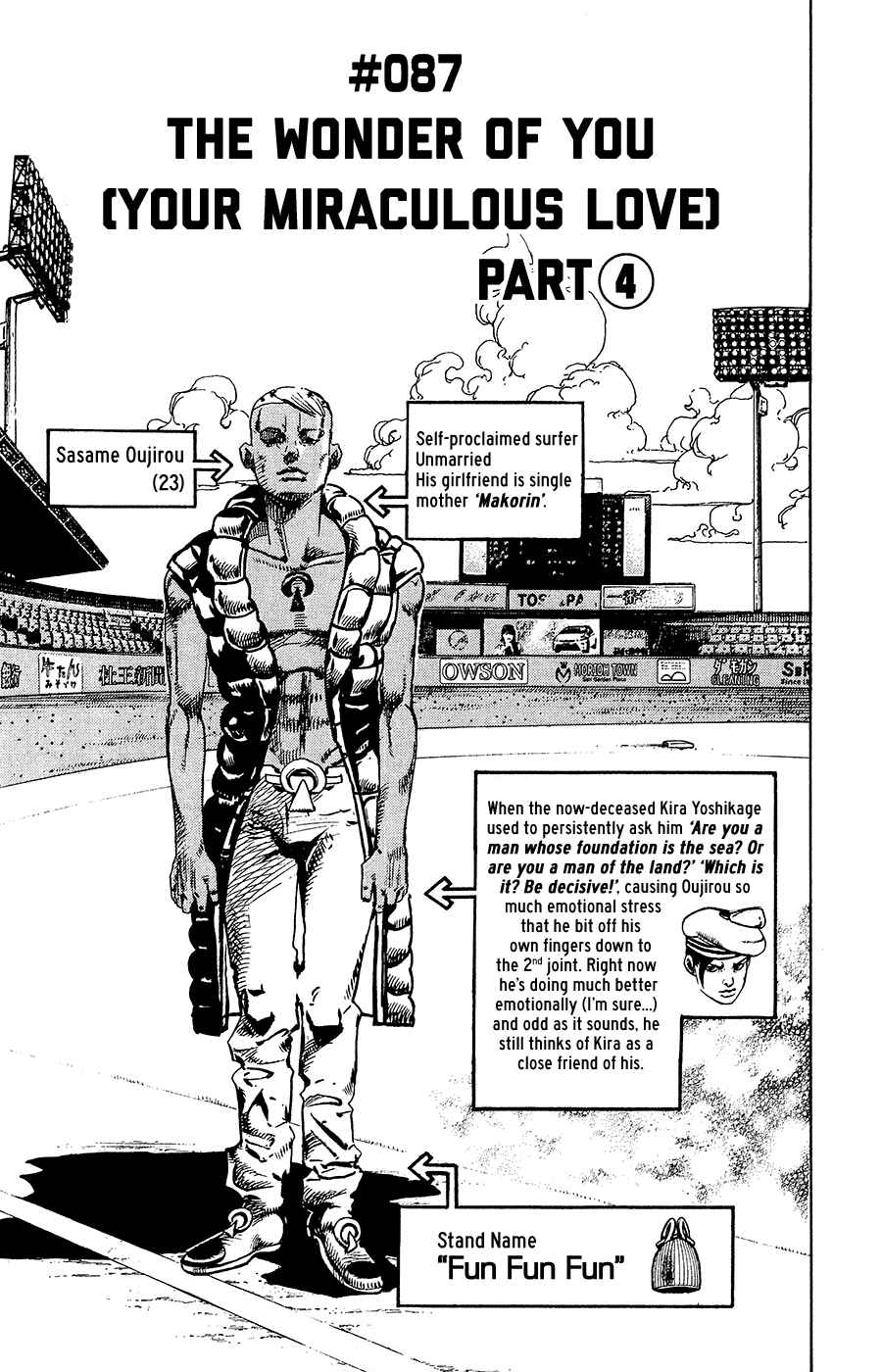 Page 10 Chapter 87 JoJos Bizarre Adventure Part 8 - JoJolion