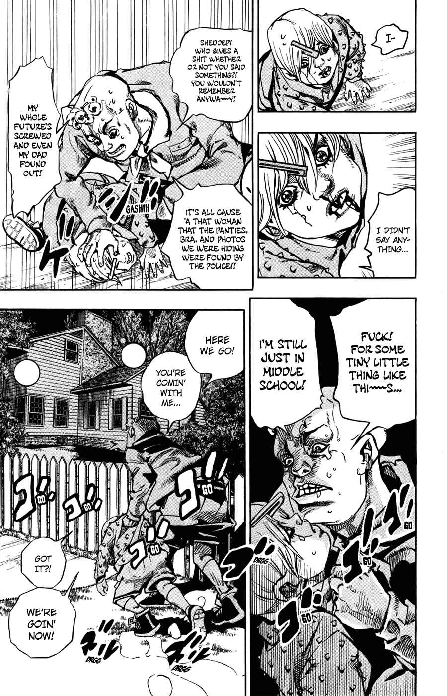 Page 13 Chapter 64 JoJos Bizarre Adventure Part 8 - JoJolion
