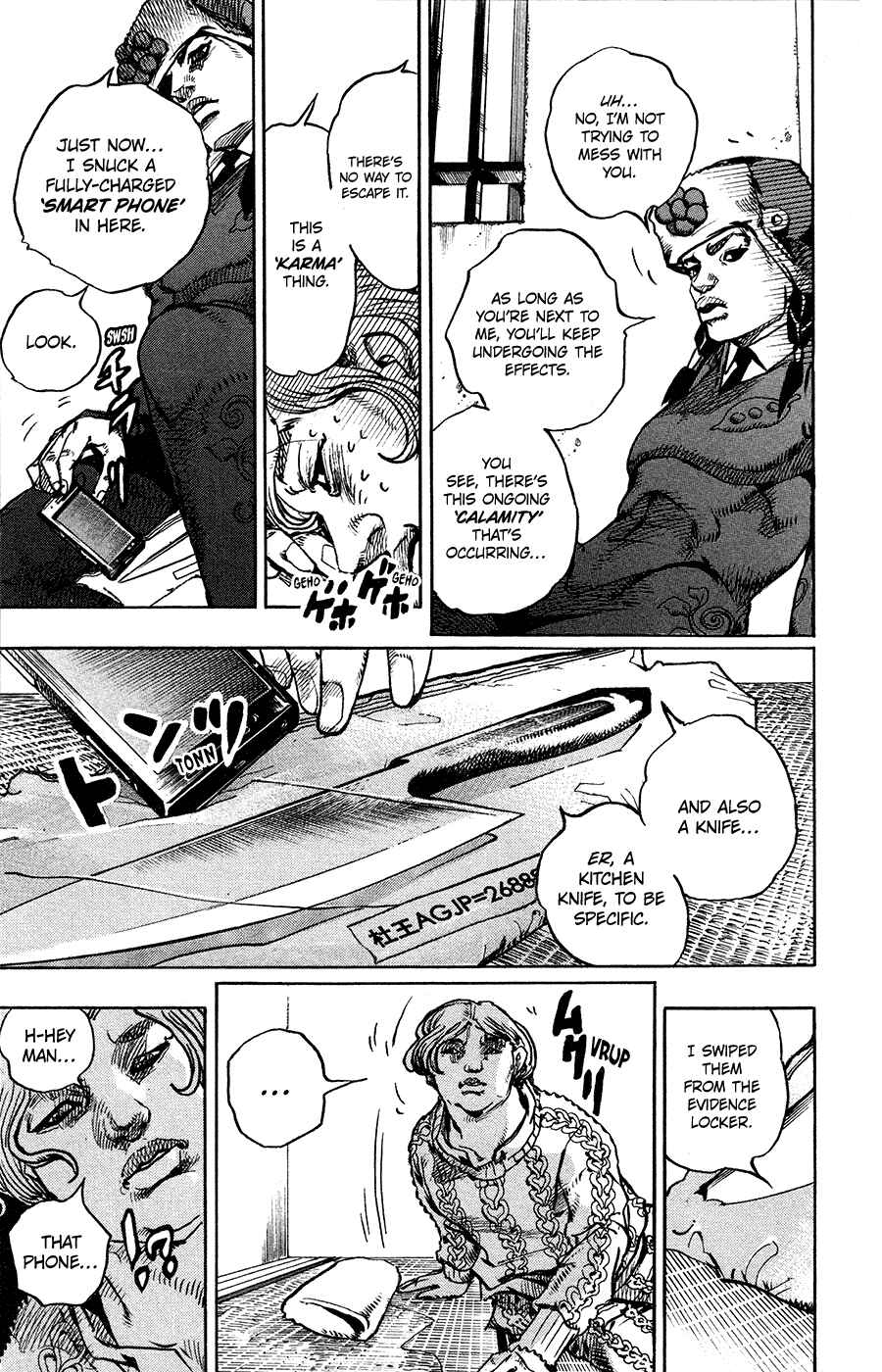 Page 6 Chapter 96 JoJos Bizarre Adventure Part 8 - JoJolion