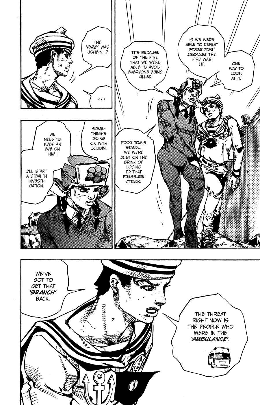 Page 15 Chapter 77 JoJos Bizarre Adventure Part 8 - JoJolion