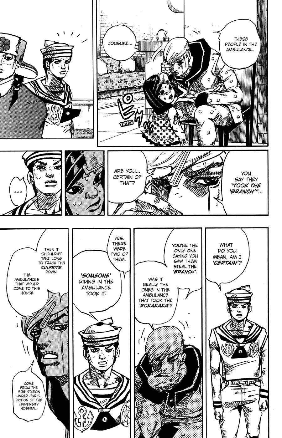 Page 8 Chapter 77 JoJos Bizarre Adventure Part 8 - JoJolion