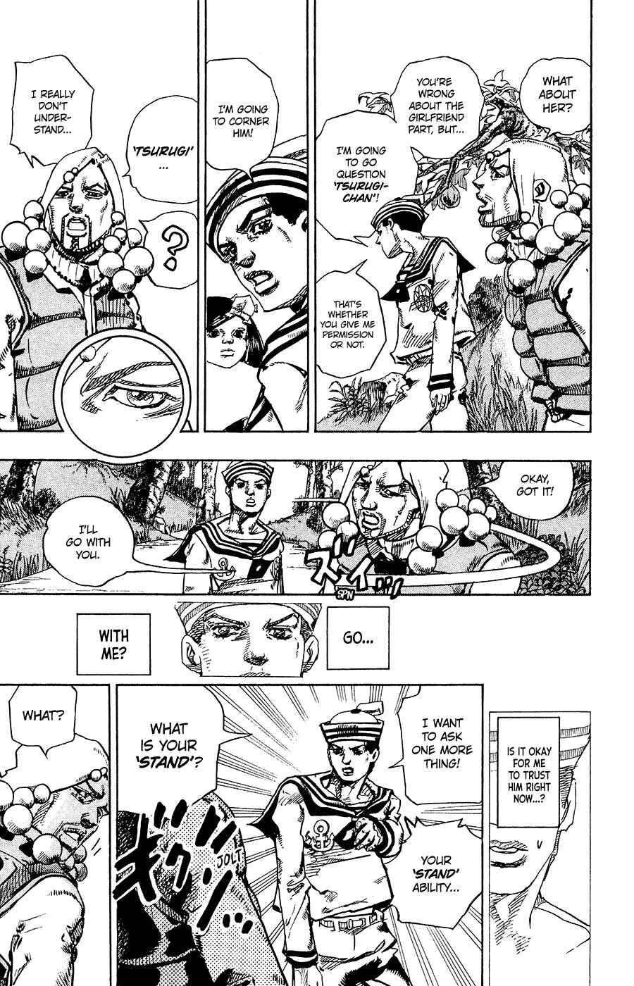 Page 35 Chapter 27 JoJos Bizarre Adventure Part 8 - JoJolion