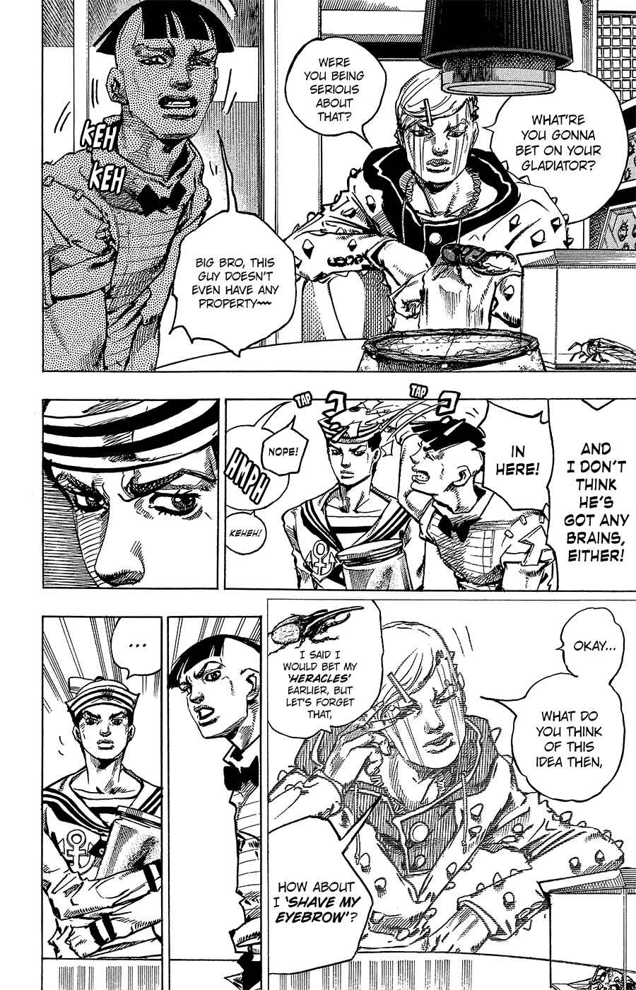Page 14 Chapter 35 JoJos Bizarre Adventure Part 8 - JoJolion