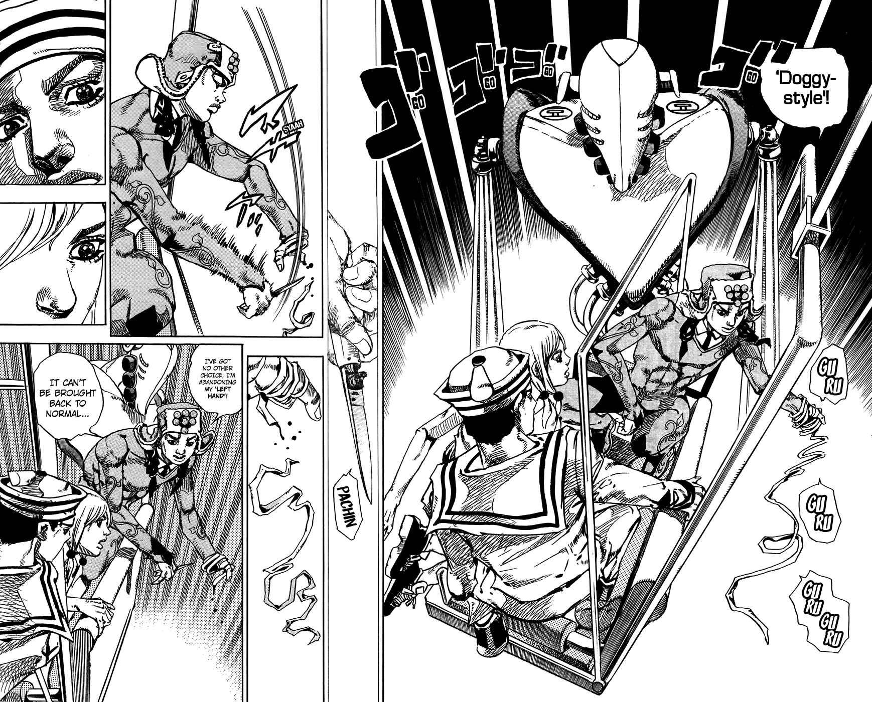 Page 35 Chapter 66 JoJos Bizarre Adventure Part 8 - JoJolion