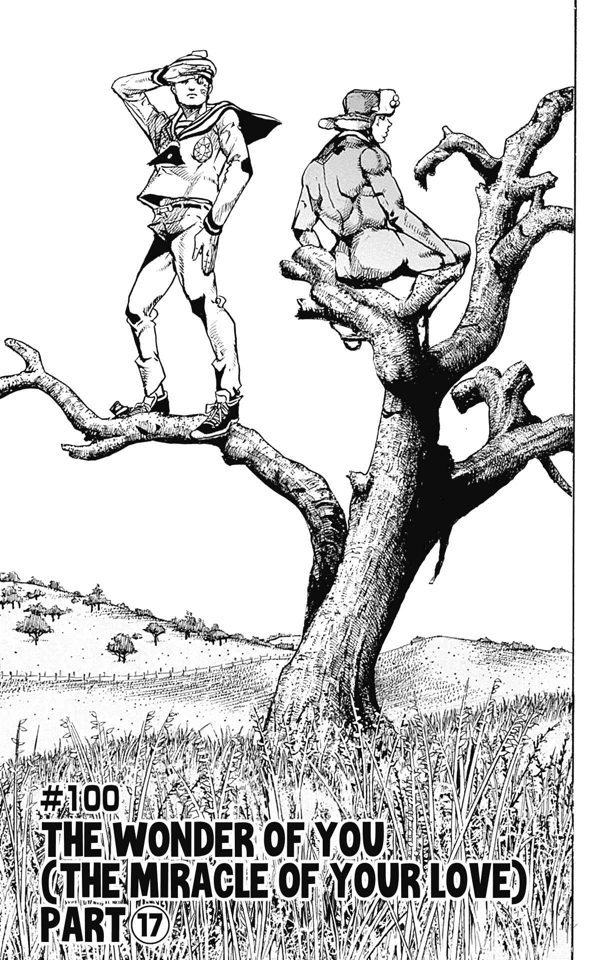 Page 1 Chapter 100 JoJos Bizarre Adventure Part 8 - JoJolion