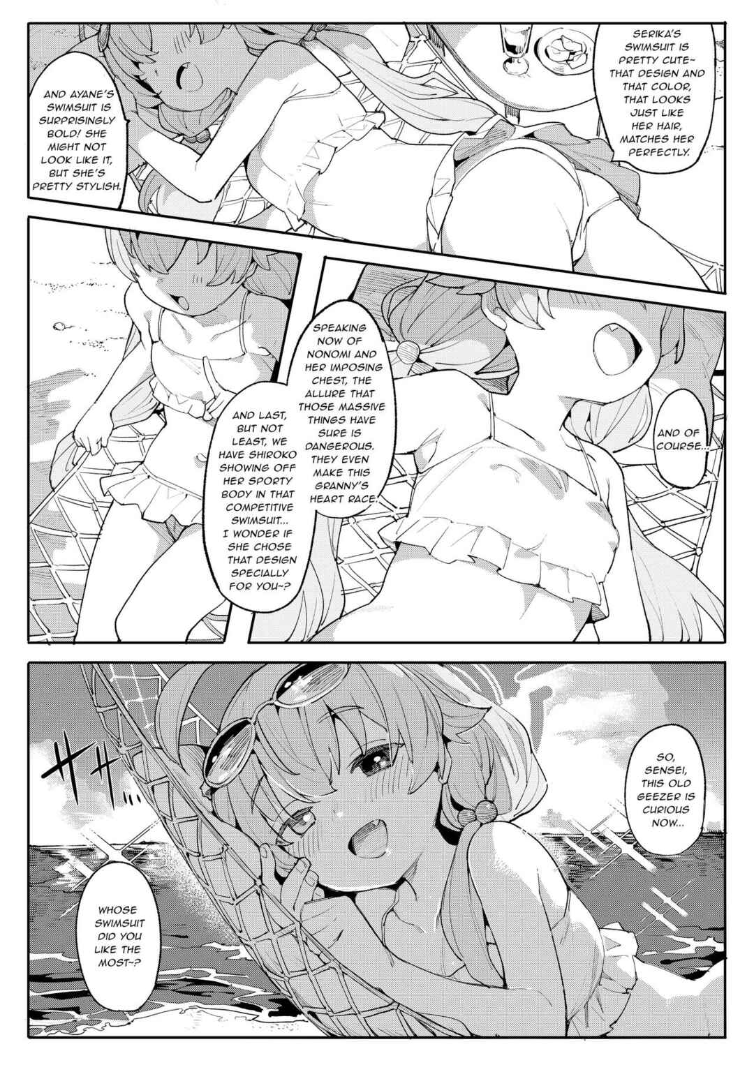 Page 3 Chapter Unknown_7509 Blue Archive - HOSHINO Is The One I Want!!