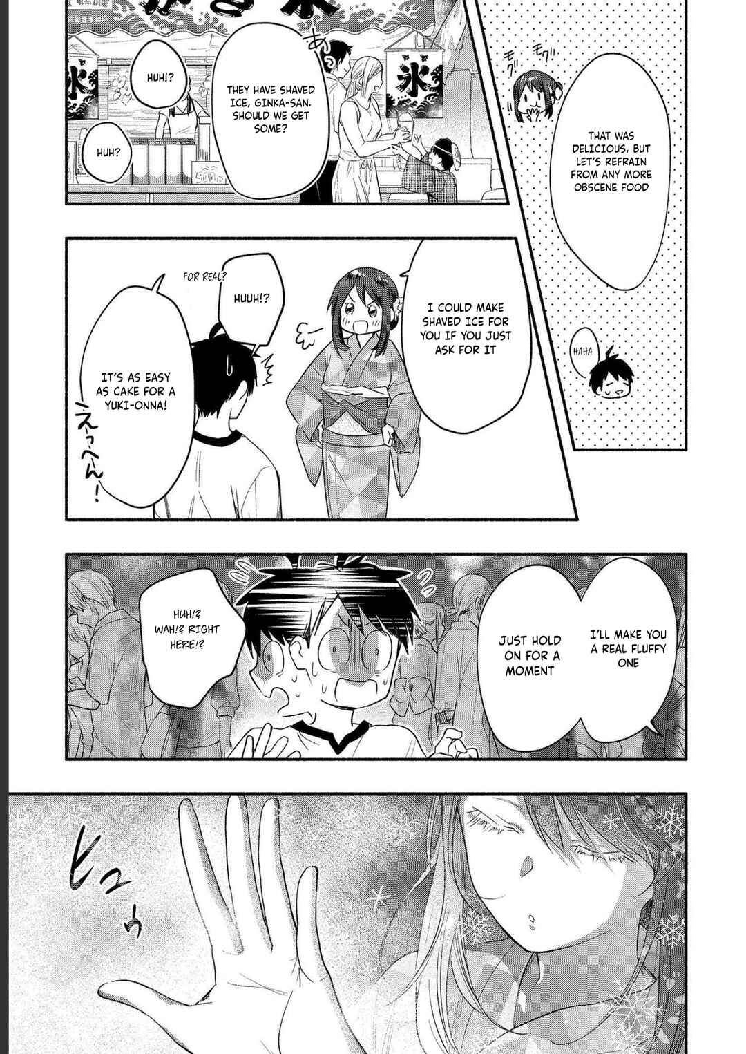 Page 10 Chapter 13 Yuki no Niizuma wa Boku to Tokeaitai