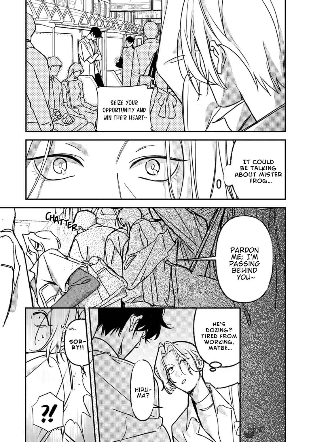 Page 12 Chapter 2 Hug Shite! Kaeru-san