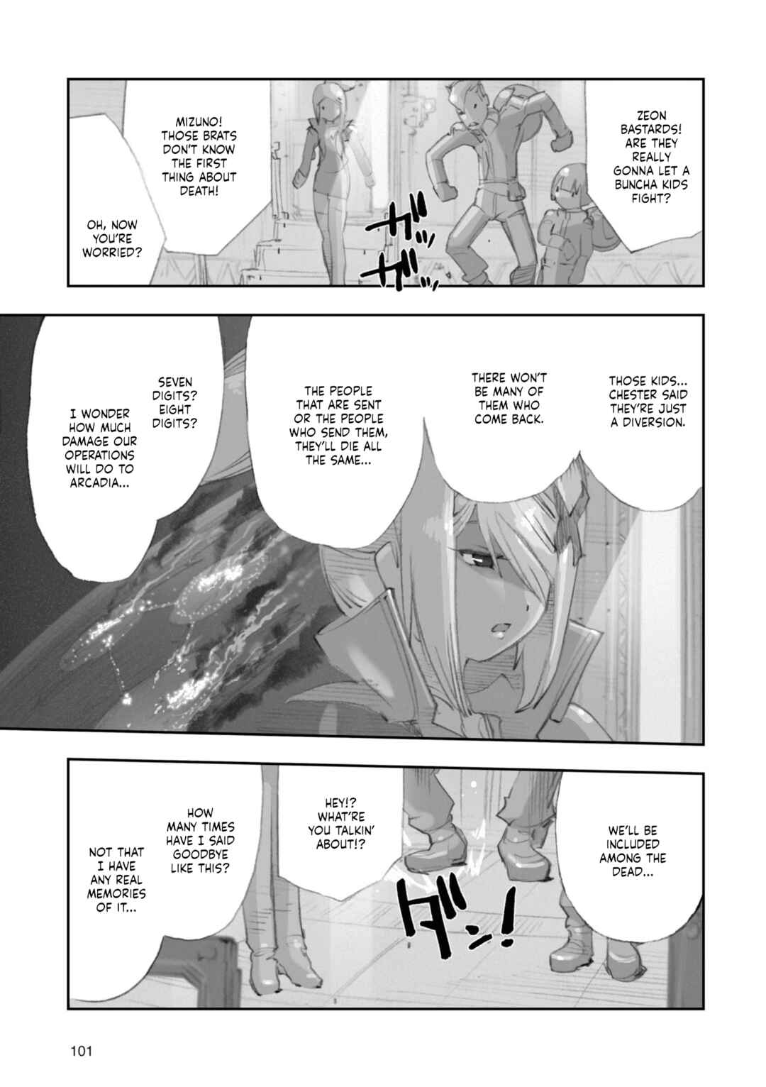 Page 5 Chapter 7 Advance of Zeta Re-Boot: Gundam Inle - Black Rabbit Had a Dream