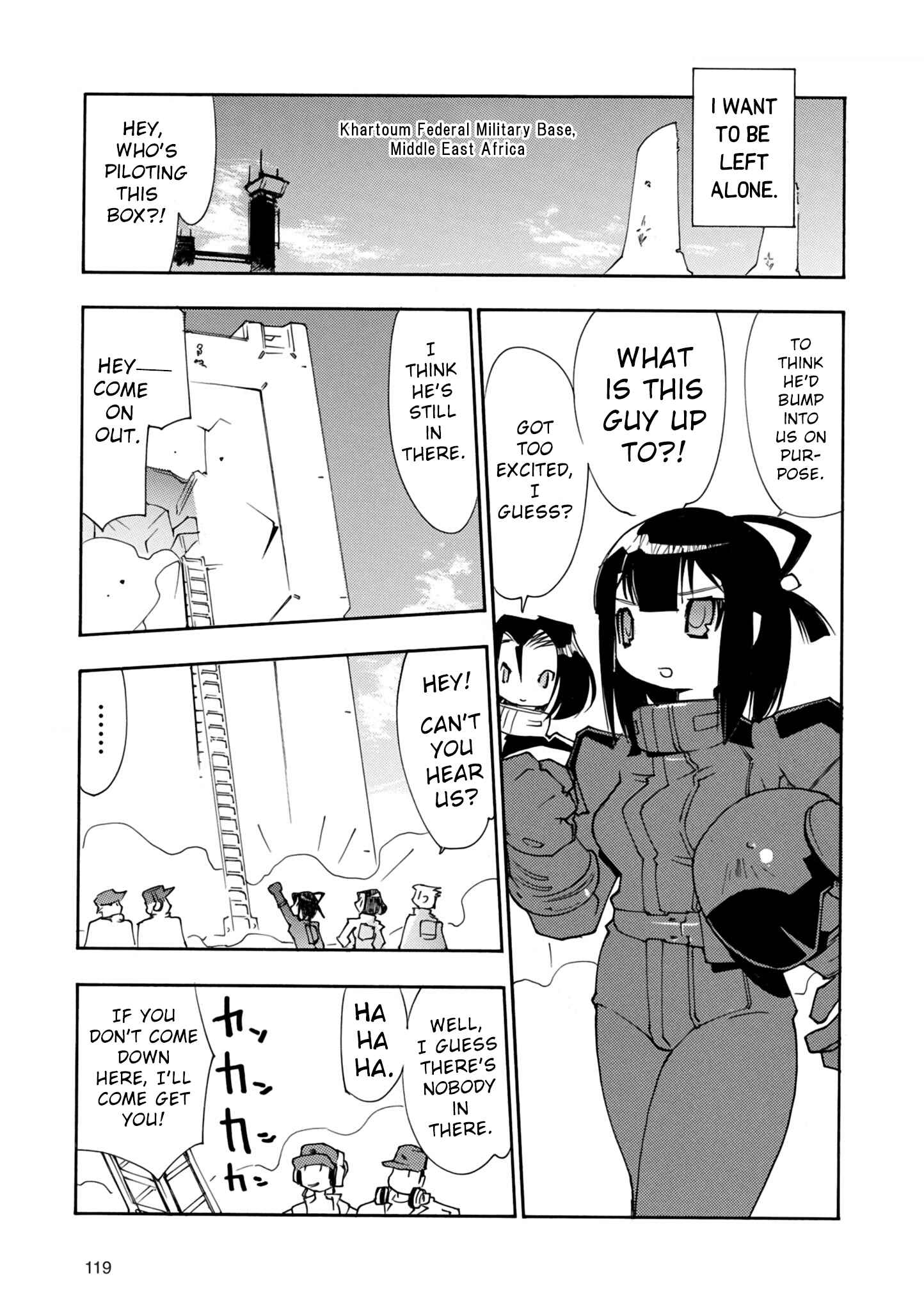 Page 8 Chapter 3.5 Advance of Zeta Re-Boot: Gundam Inle - Black Rabbit Had a Dream