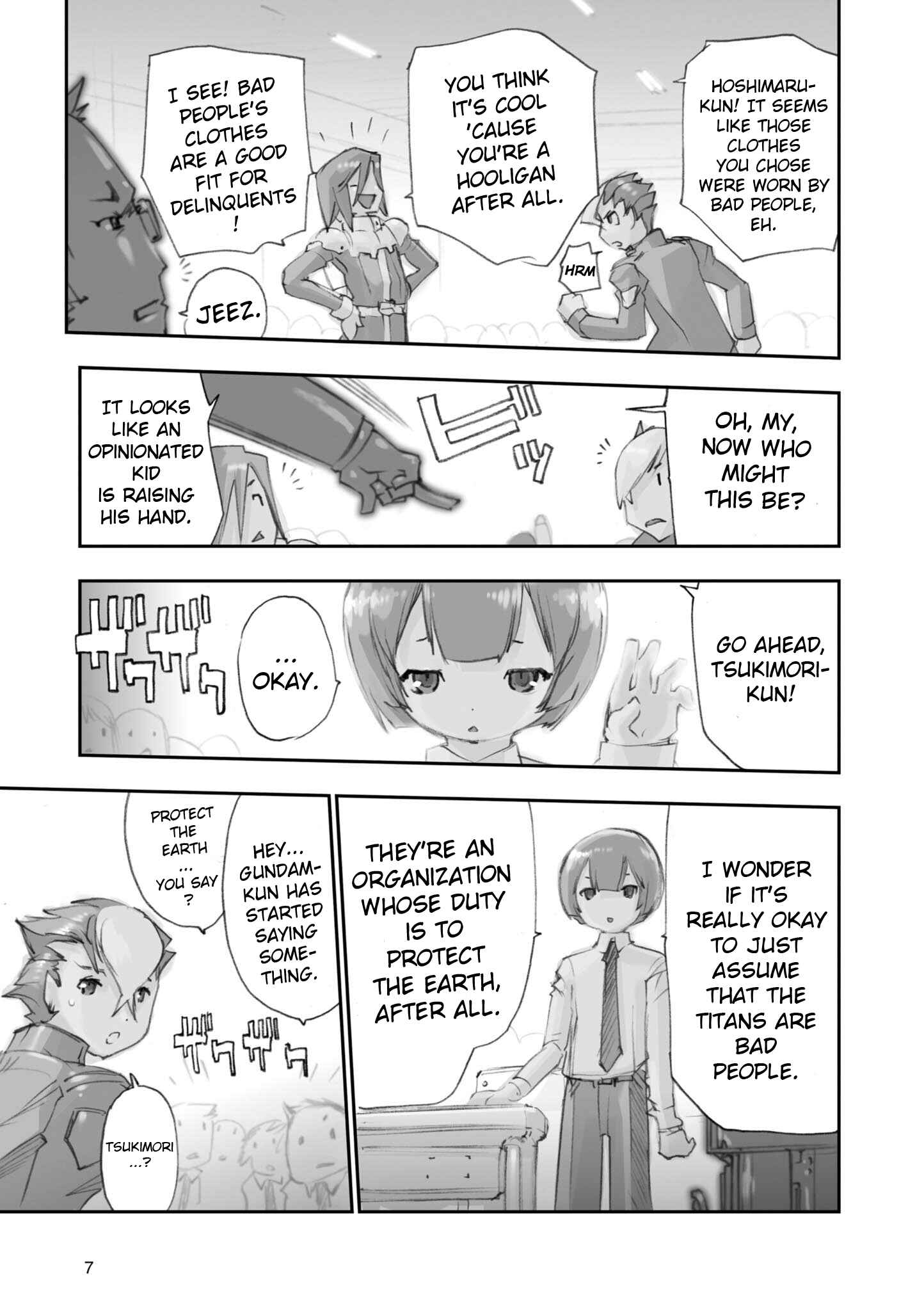 Page 10 Chapter 0 Advance of Zeta Re-Boot: Gundam Inle - Black Rabbit Had a Dream