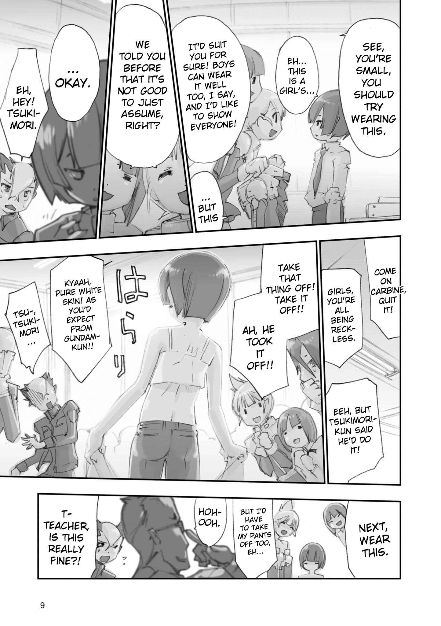 Page 12 Chapter 0 Advance of Zeta Re-Boot: Gundam Inle - Black Rabbit Had a Dream