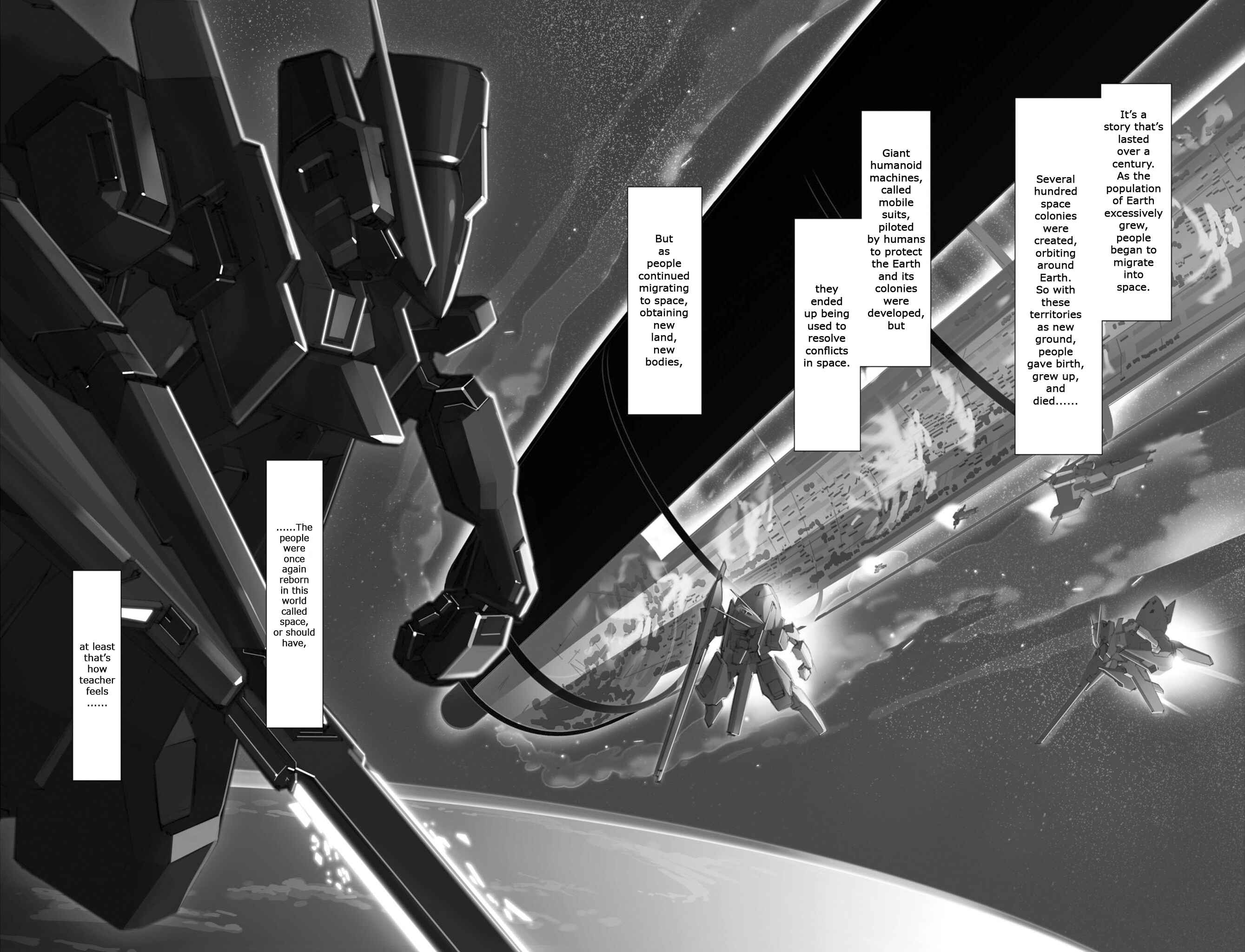 Page 17 Chapter 0 Advance of Zeta Re-Boot: Gundam Inle - Black Rabbit Had a Dream