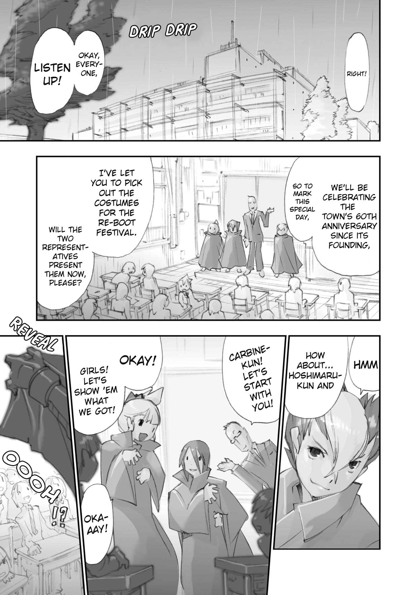 Page 4 Chapter 0 Advance of Zeta Re-Boot: Gundam Inle - Black Rabbit Had a Dream
