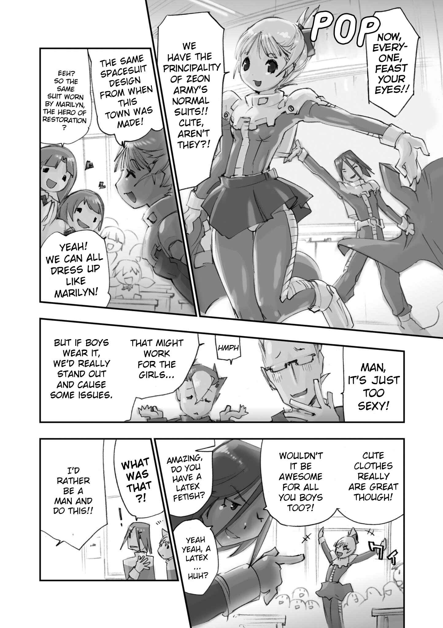 Page 5 Chapter 0 Advance of Zeta Re-Boot: Gundam Inle - Black Rabbit Had a Dream