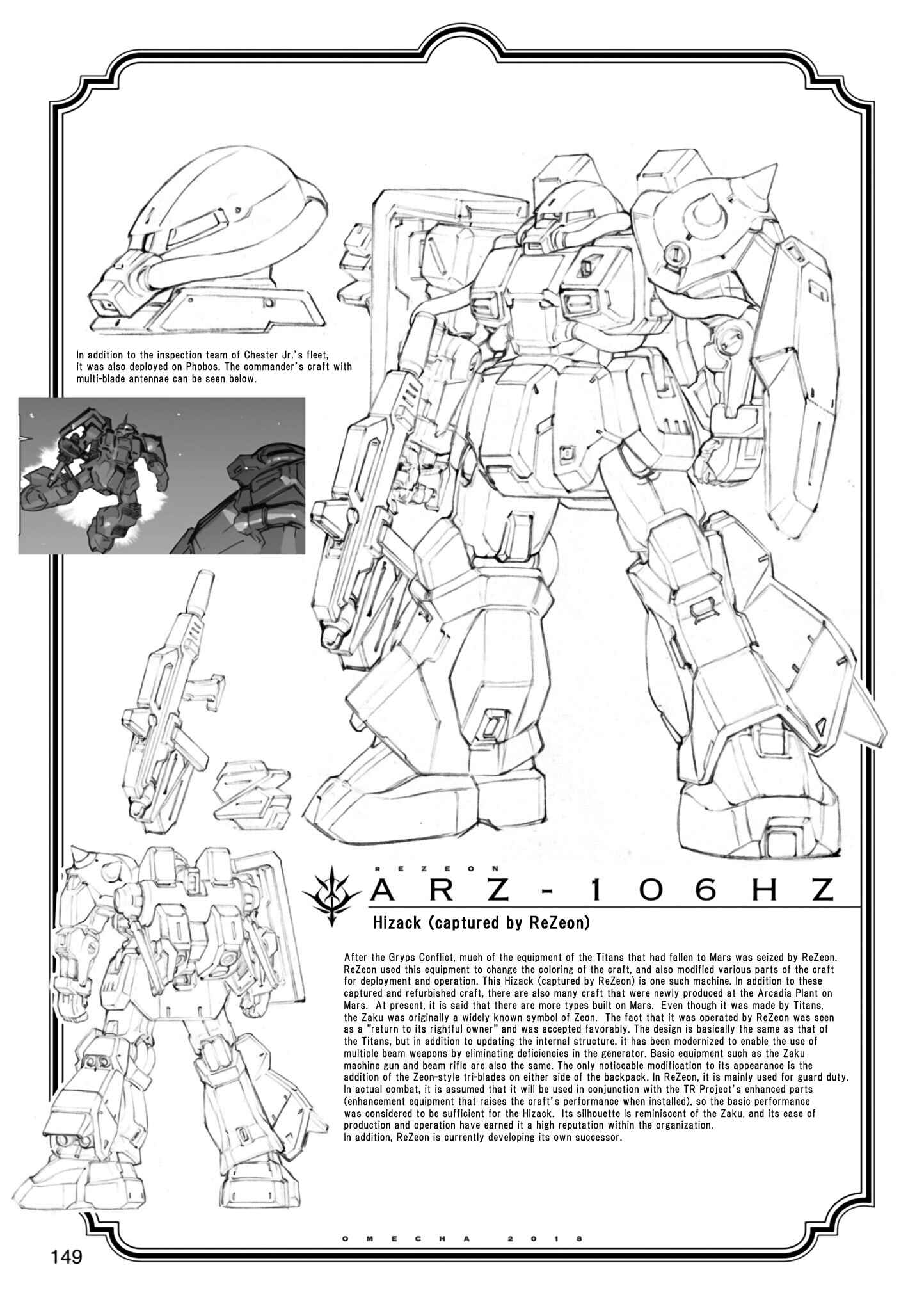 Page 5 Chapter 3.75 Advance of Zeta Re-Boot: Gundam Inle - Black Rabbit Had a Dream