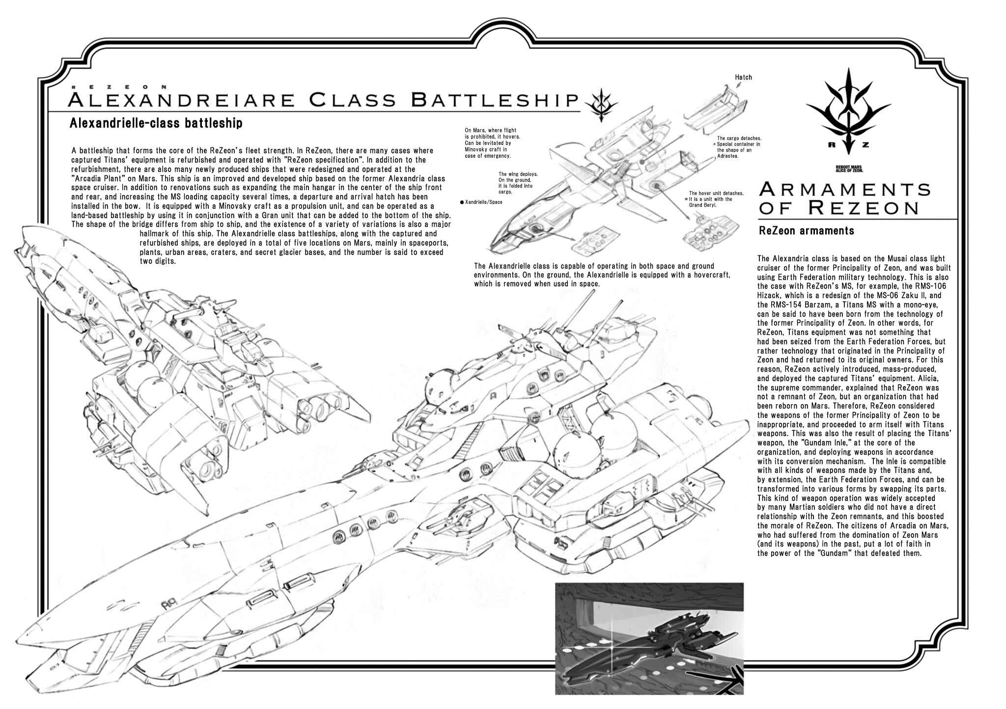 Page 6 Chapter 3.75 Advance of Zeta Re-Boot: Gundam Inle - Black Rabbit Had a Dream