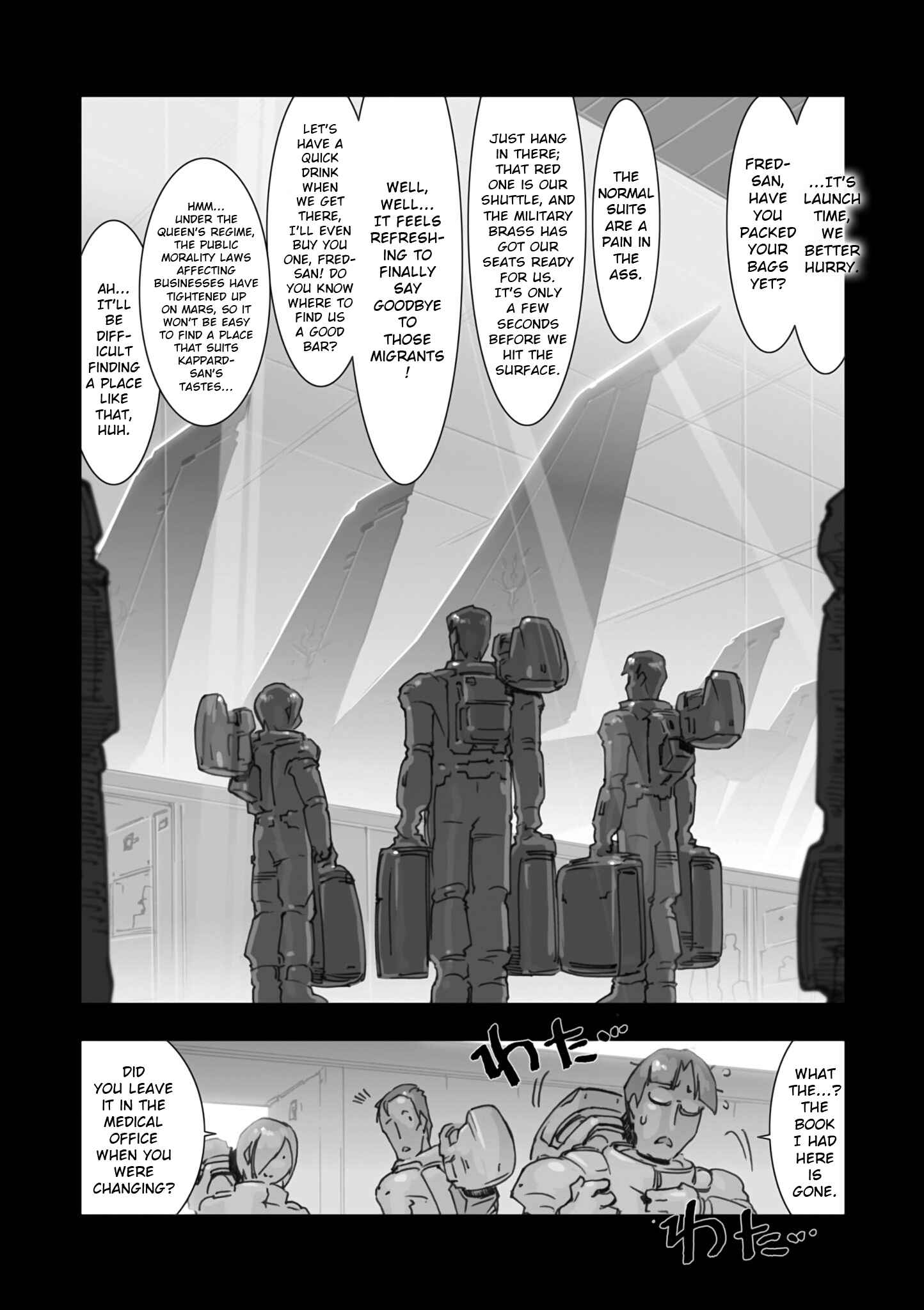 Page 3 Chapter 2 Advance of Zeta Re-Boot: Gundam Inle - Black Rabbit Had a Dream