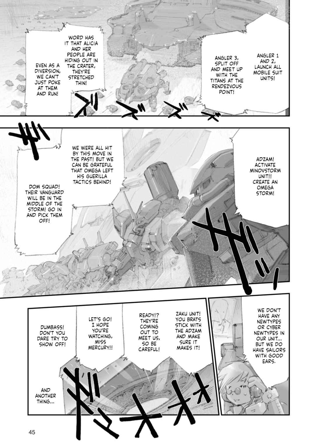 Page 15 Chapter 5 Advance of Zeta Re-Boot: Gundam Inle - Black Rabbit Had a Dream