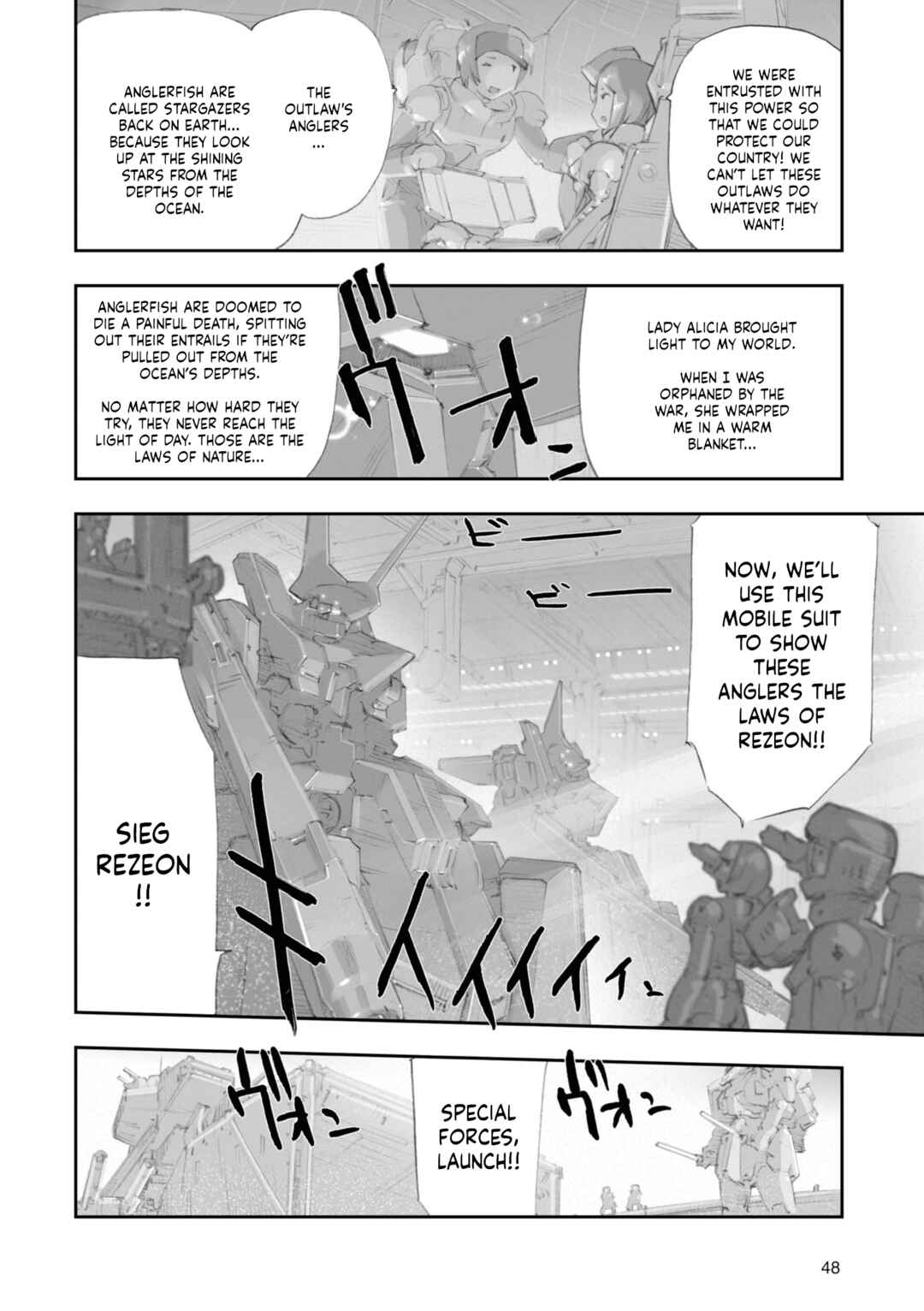 Page 18 Chapter 5 Advance of Zeta Re-Boot: Gundam Inle - Black Rabbit Had a Dream
