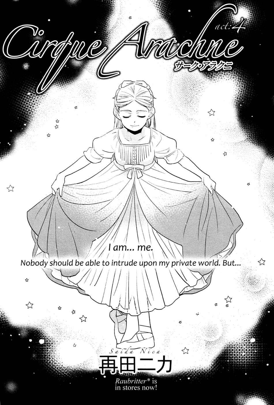 Page 1 Chapter 4 Cirque Arachne