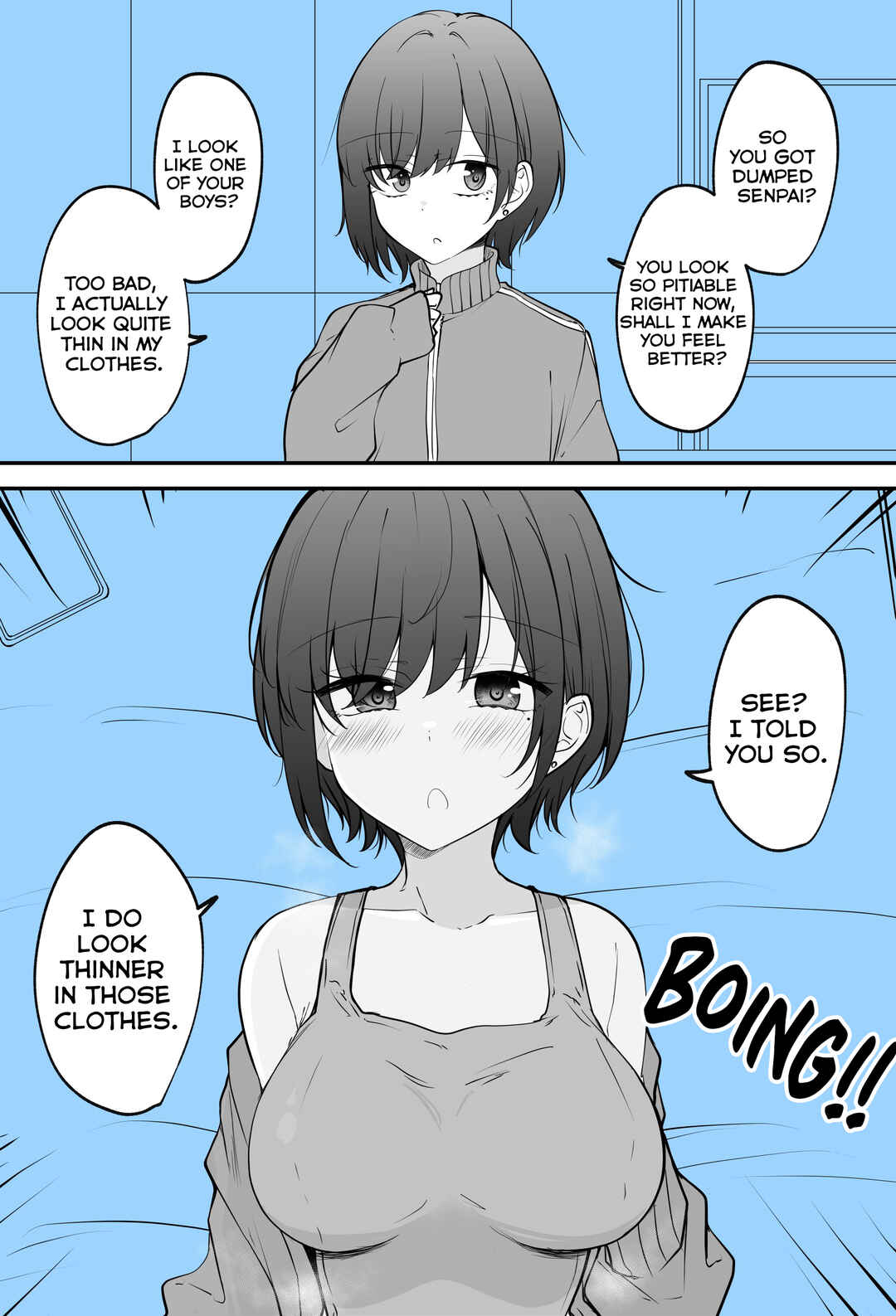 Page 1 Chapter Unknown_fe71 I’m the Type of Person Who Looks Thin When Wearing Clothes, You Know?