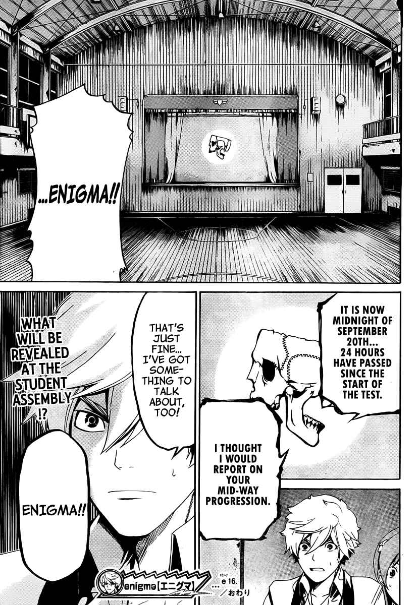 Page 20 Chapter 16 enígmә