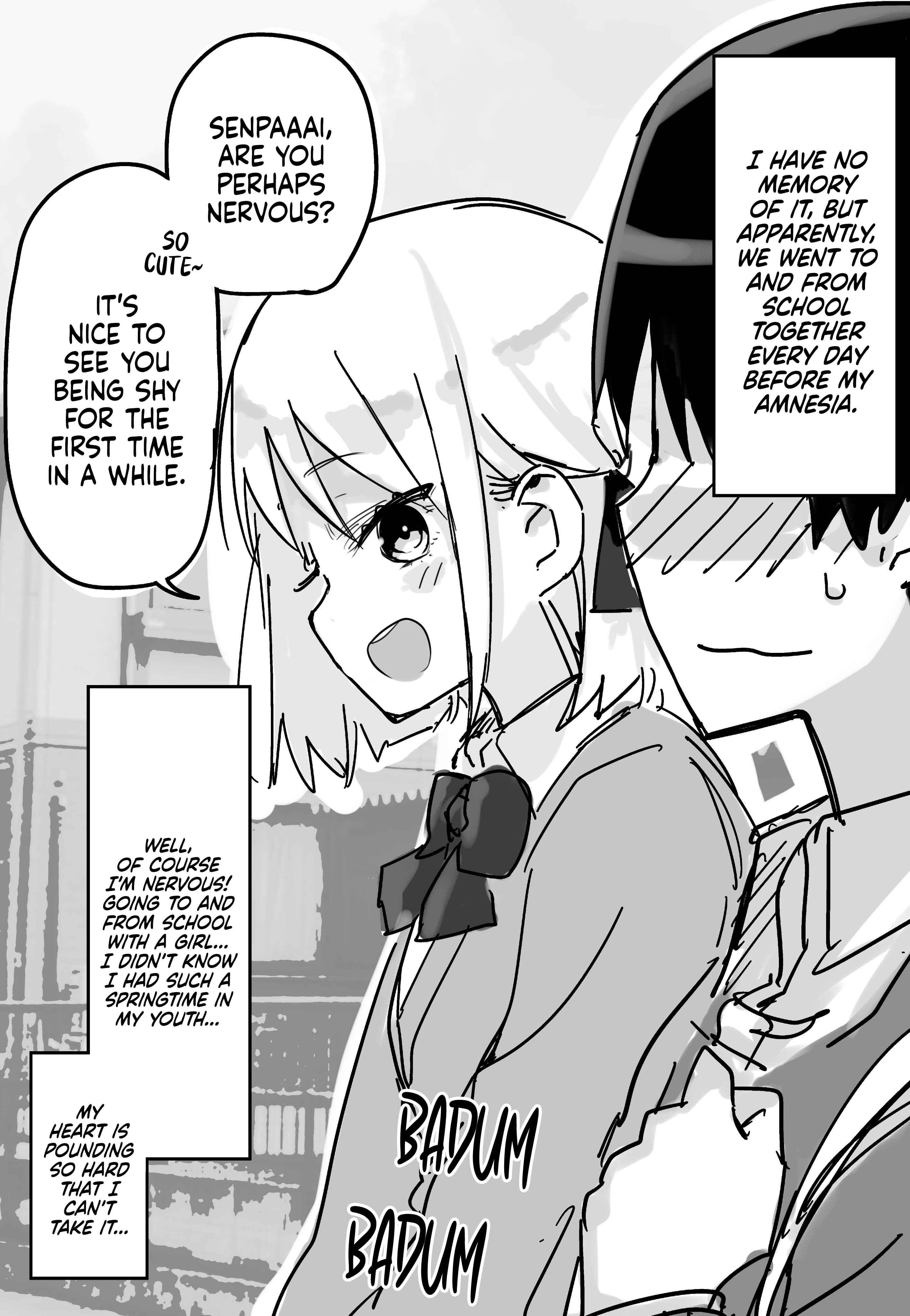 Page 2 Chapter 1 Kioku Soushitsu ni Nattara Kanojo ga Iru Hanashi