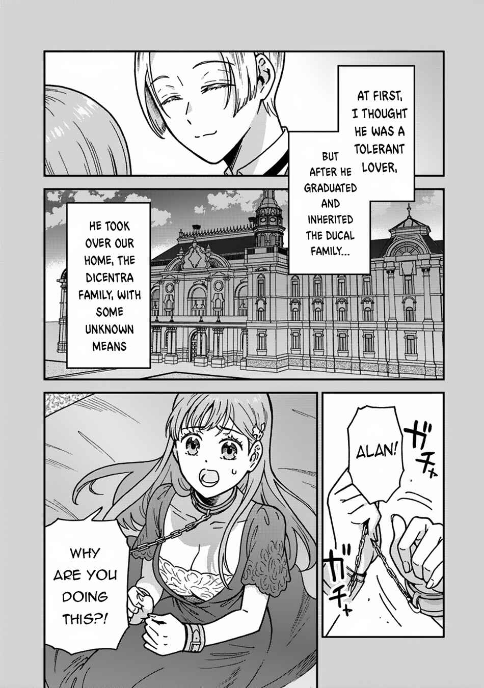 Page 8 Chapter 2 Nenrei Seigentsuki Otome Game no Akuyaku Reijou desu ga, Katabutsu Kishi-sama ga Yuushuu Sugite R Event ga Issai Okinai