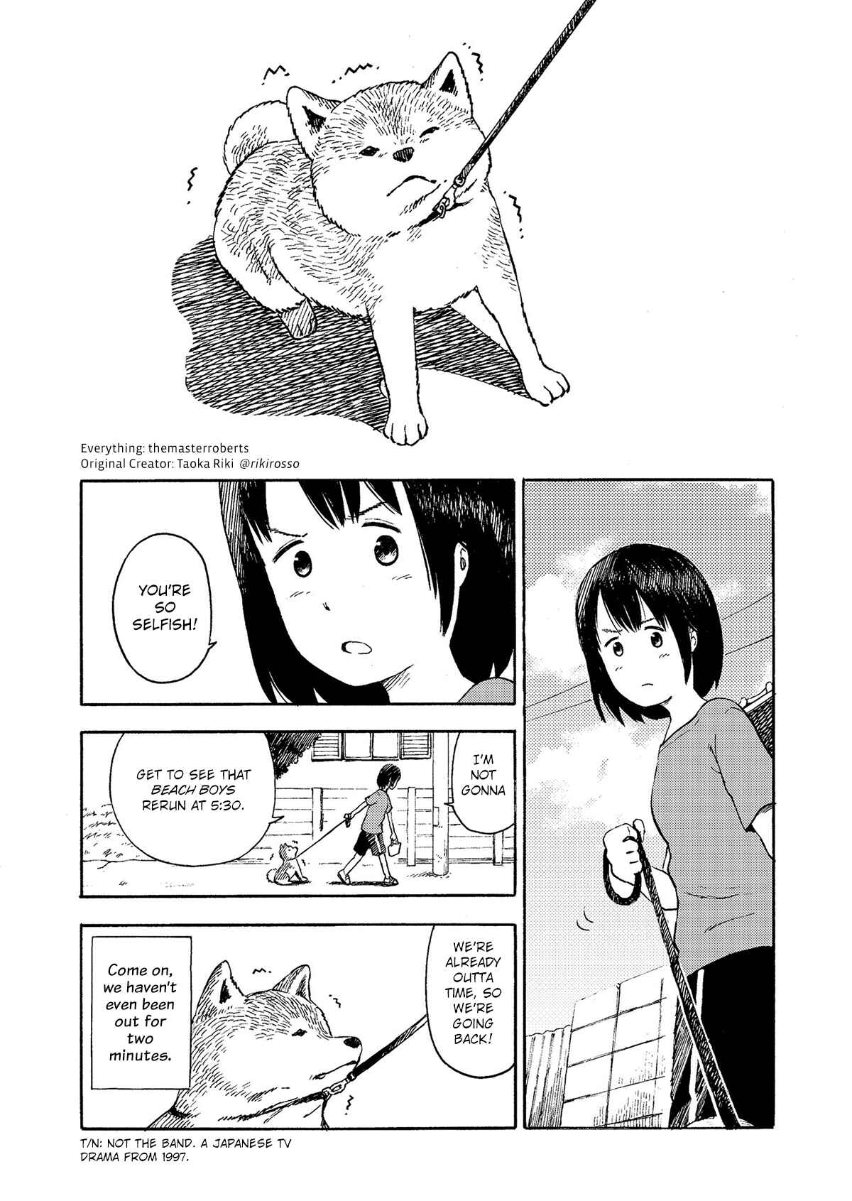 Page 1 Chapter 3 Kyou no Sanponta