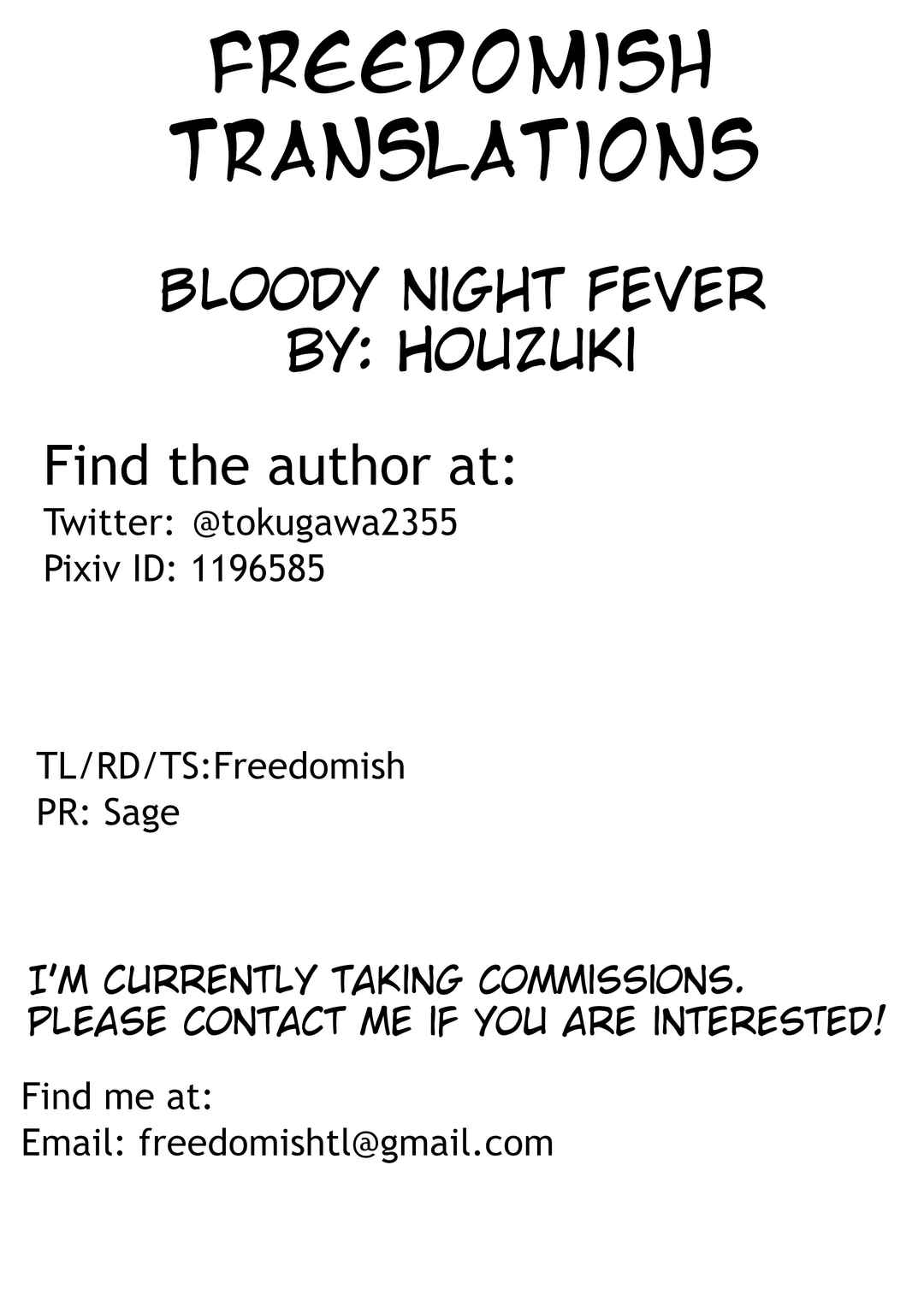 Page 31 Chapter Unknown_664a Touhou - Bloody Night Fever (Doujinshi)