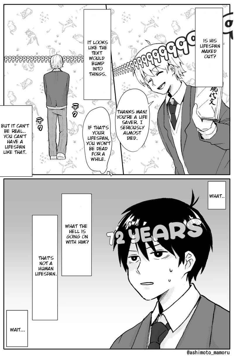 Page 10 Chapter 1 The Story of a Boy Who Can See Lifespans
