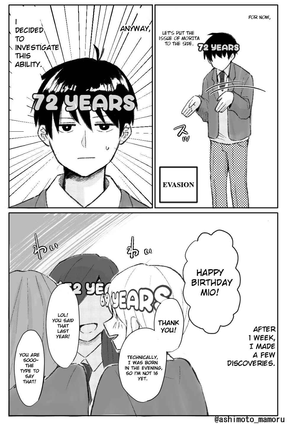 Page 5 Chapter 2 The Story of a Boy Who Can See Lifespans