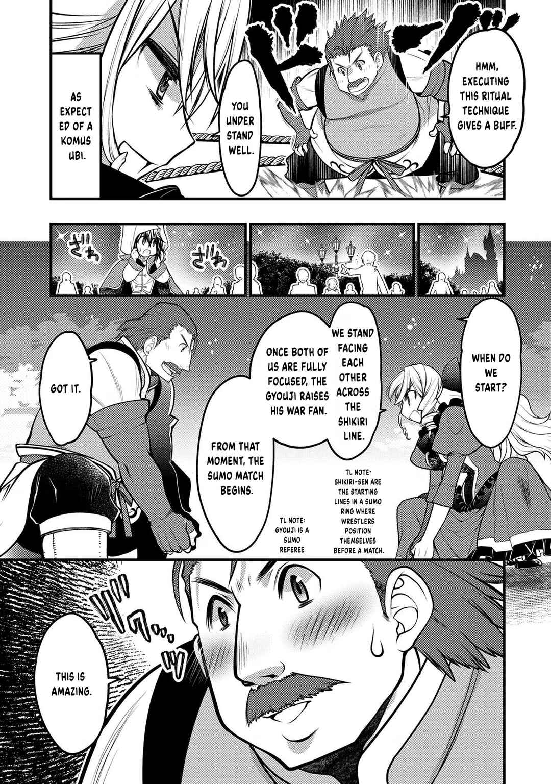 Page 20 Chapter 3 Oozumou Reijou ~Seijo ni Hirateuchi wo Kuratta Shunkan Sumou Budatta Zense wo Omoidashita Akuyaku Reijou no Watashi wa sute Neko Ouji ni Chanko wo Furumaitai Haadosukoidosukoi~