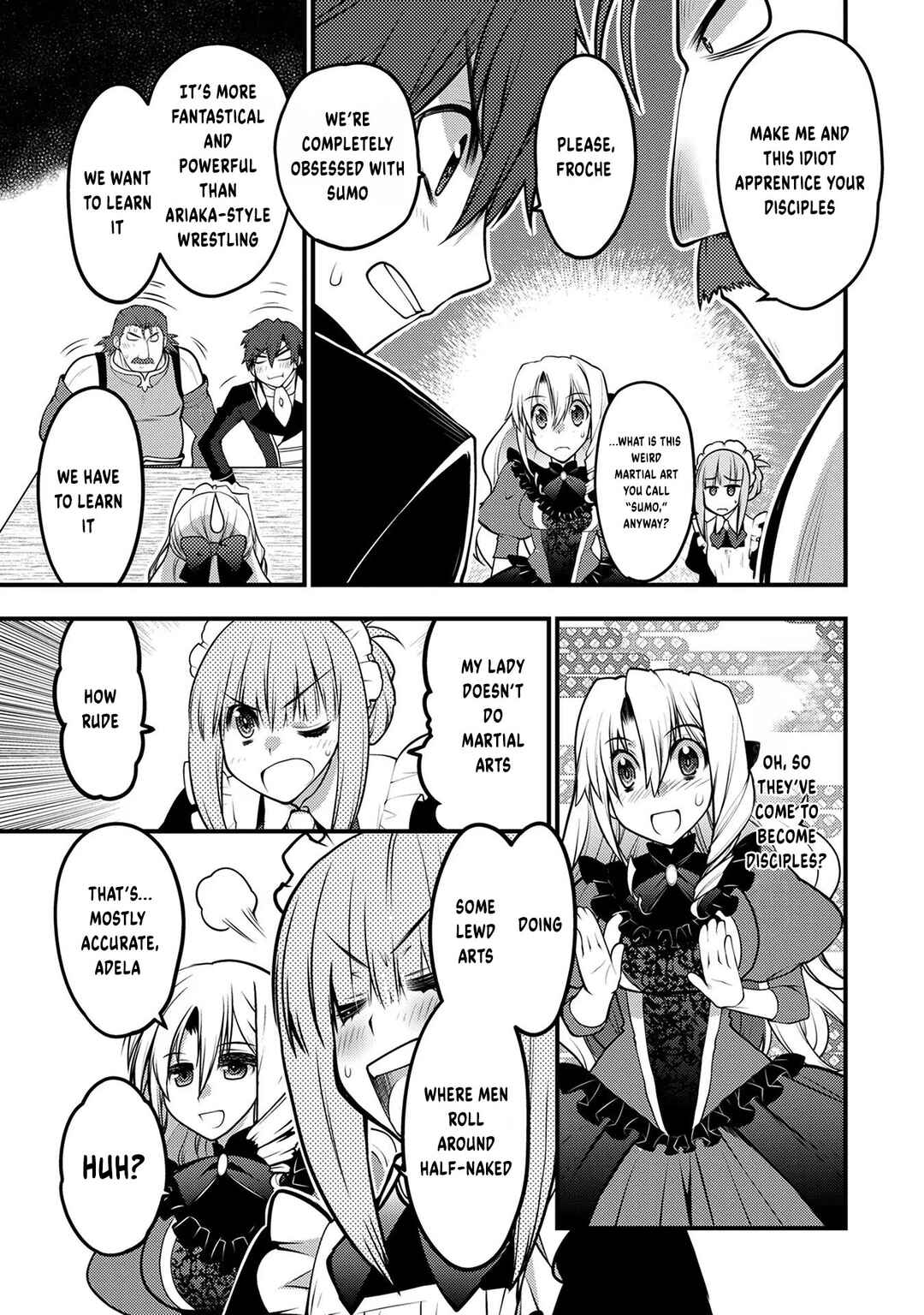 Page 20 Chapter 5 Oozumou Reijou ~Seijo ni Hirateuchi wo Kuratta Shunkan Sumou Budatta Zense wo Omoidashita Akuyaku Reijou no Watashi wa sute Neko Ouji ni Chanko wo Furumaitai Haadosukoidosukoi~