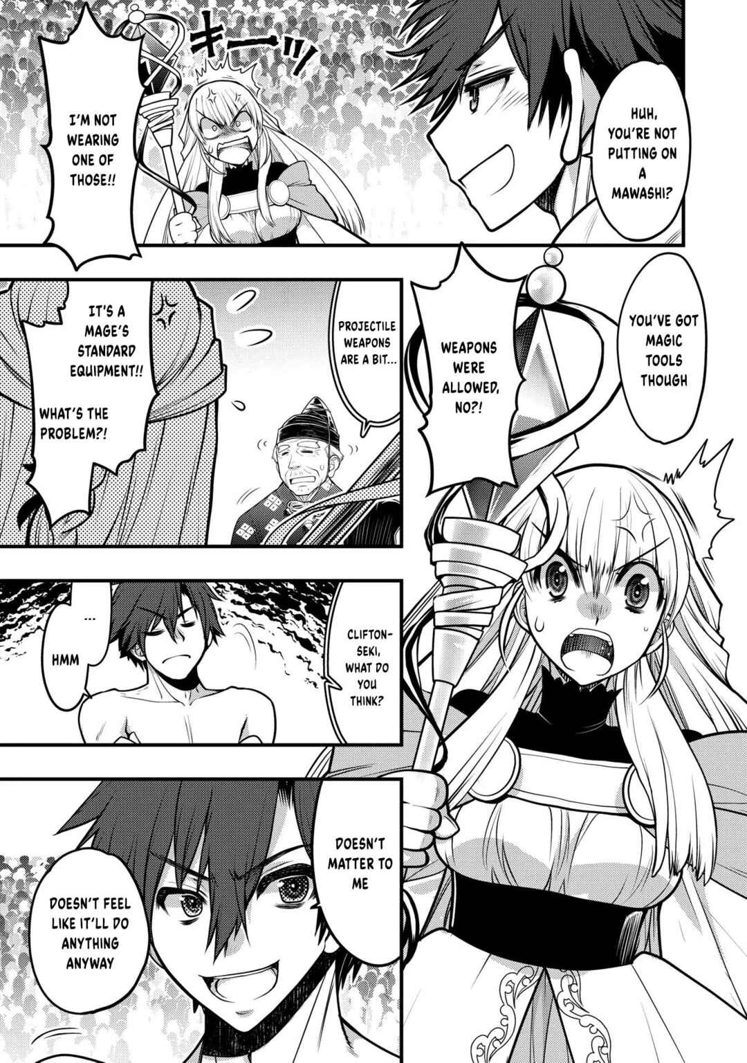 Page 34 Chapter 12 Oozumou Reijou ~Seijo ni Hirateuchi wo Kuratta Shunkan Sumou Budatta Zense wo Omoidashita Akuyaku Reijou no Watashi wa sute Neko Ouji ni Chanko wo Furumaitai Haadosukoidosukoi~