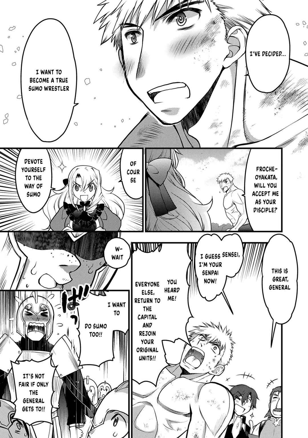 Page 22 Chapter 8 Oozumou Reijou ~Seijo ni Hirateuchi wo Kuratta Shunkan Sumou Budatta Zense wo Omoidashita Akuyaku Reijou no Watashi wa sute Neko Ouji ni Chanko wo Furumaitai Haadosukoidosukoi~