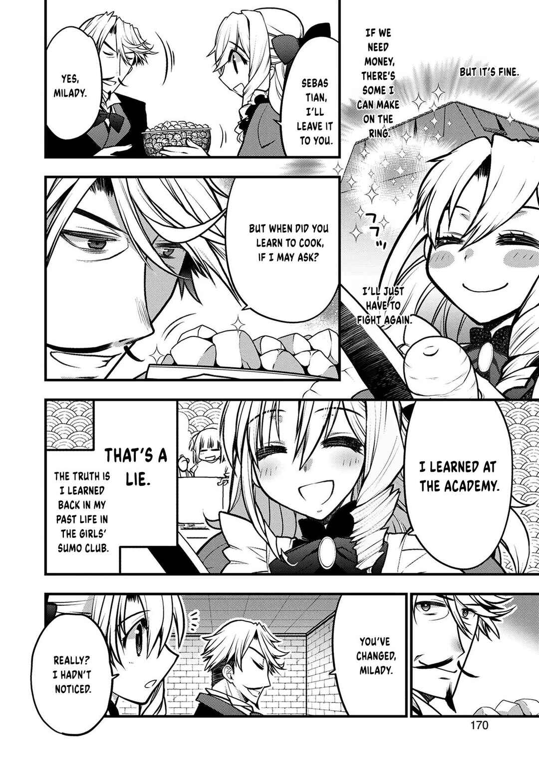 Page 9 Chapter 9 Oozumou Reijou ~Seijo ni Hirateuchi wo Kuratta Shunkan Sumou Budatta Zense wo Omoidashita Akuyaku Reijou no Watashi wa sute Neko Ouji ni Chanko wo Furumaitai Haadosukoidosukoi~