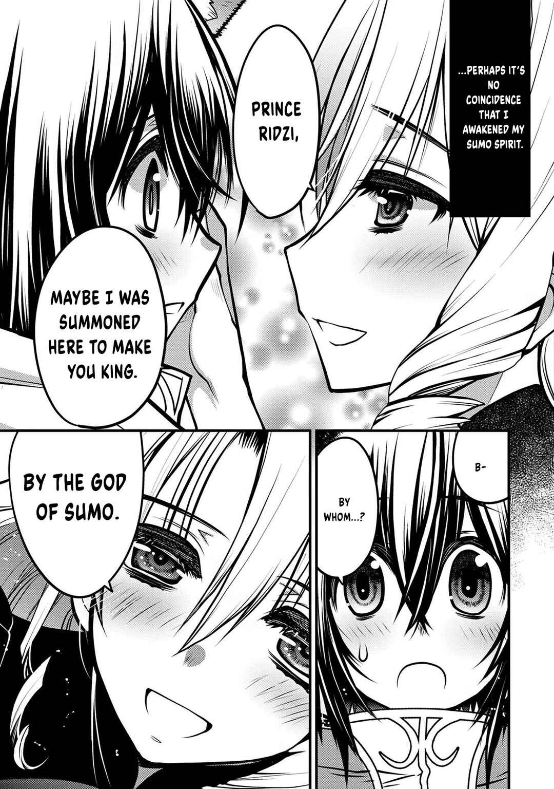 Page 32 Chapter 2 Oozumou Reijou ~Seijo ni Hirateuchi wo Kuratta Shunkan Sumou Budatta Zense wo Omoidashita Akuyaku Reijou no Watashi wa sute Neko Ouji ni Chanko wo Furumaitai Haadosukoidosukoi~