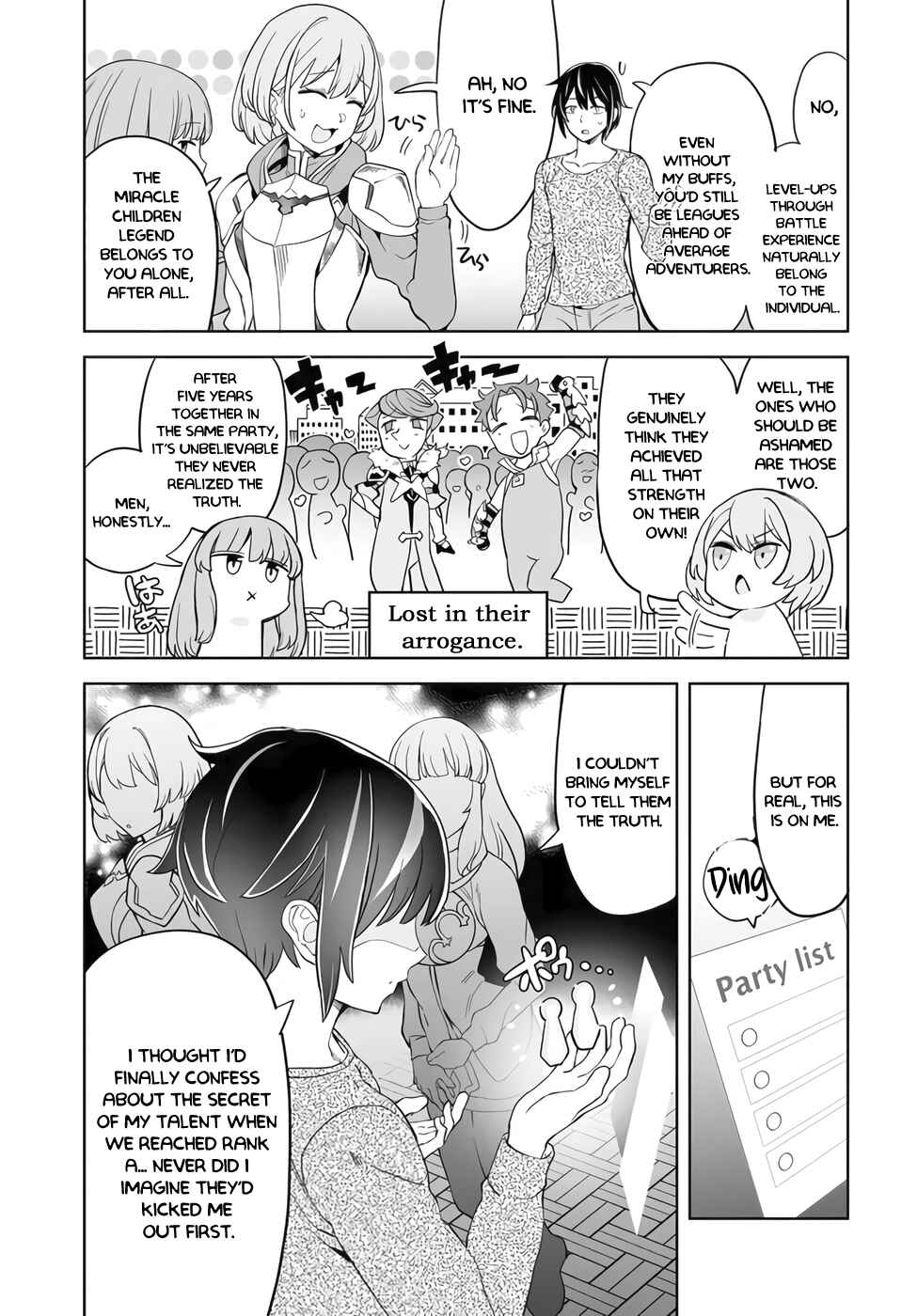Page 12 Chapter 1.2 Kaibutsu-tachi o Suberu Mono: Saikyou no Shien Tokka Nouryoku de, Kizukeba Sekai Saikyou Party ni!