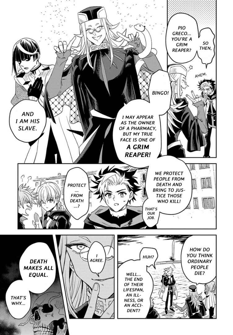 Page 9 Chapter 4.2 Hai Shinigami to Fushi no Neko