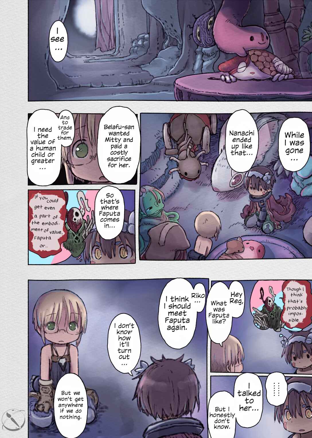 Page 9 Chapter 47 Made In Abyss (Fan Colored)