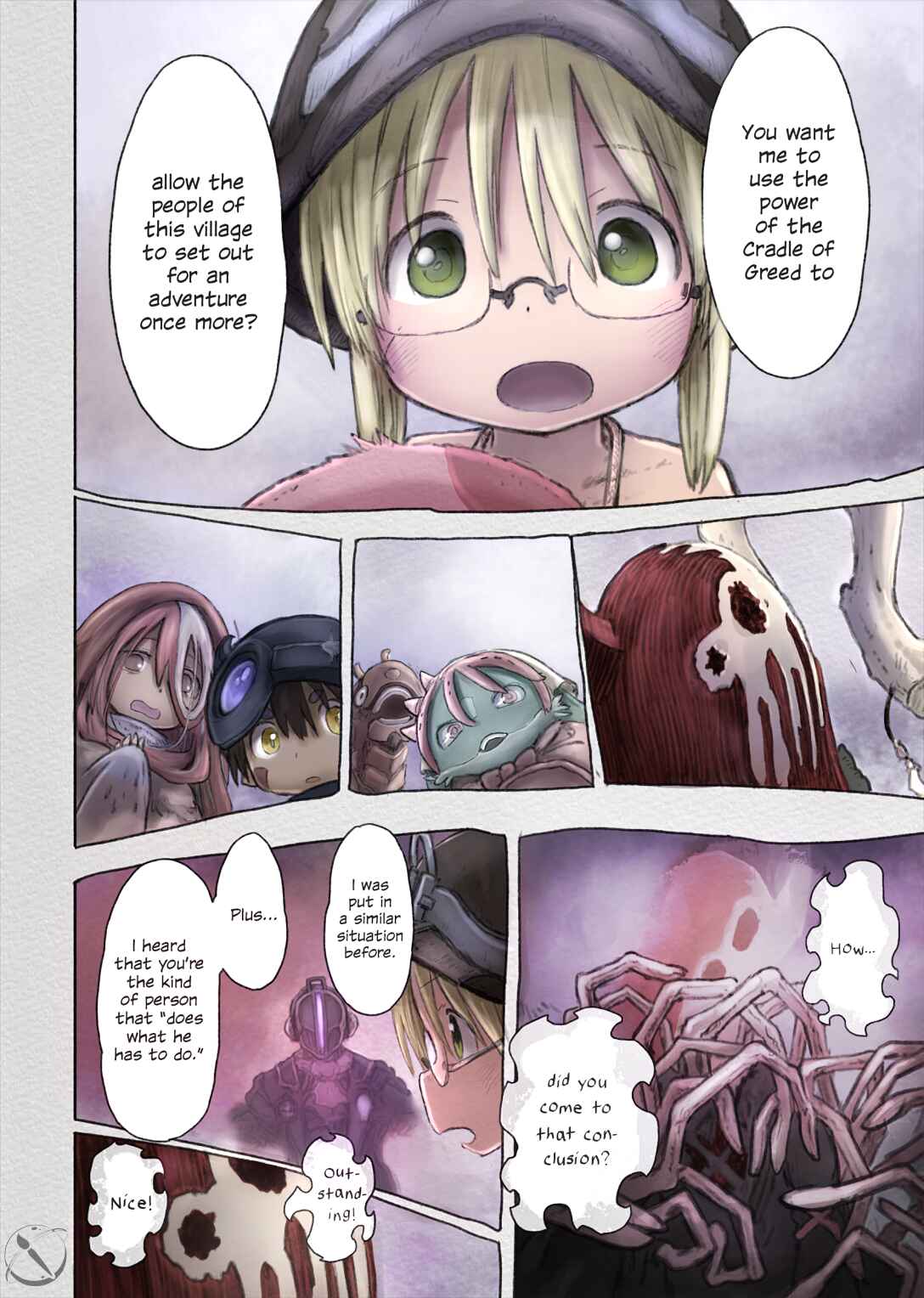Page 23 Chapter 52 Made In Abyss (Fan Colored)