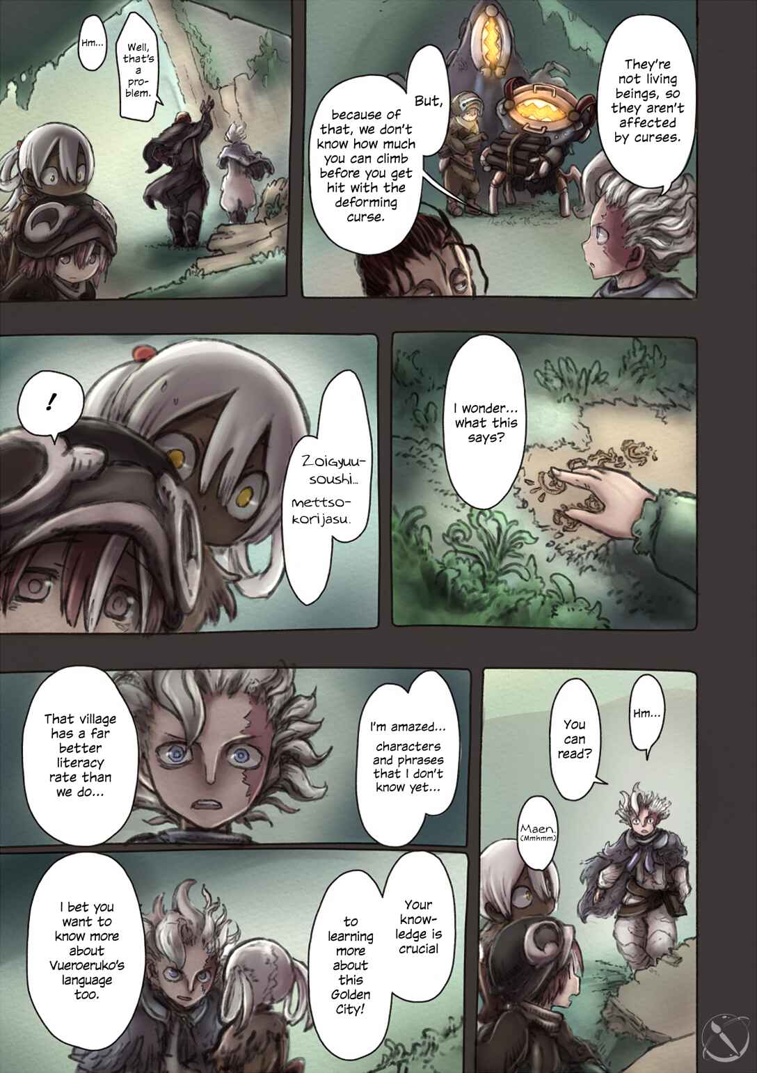 Page 12 Chapter 49 Made In Abyss (Fan Colored)