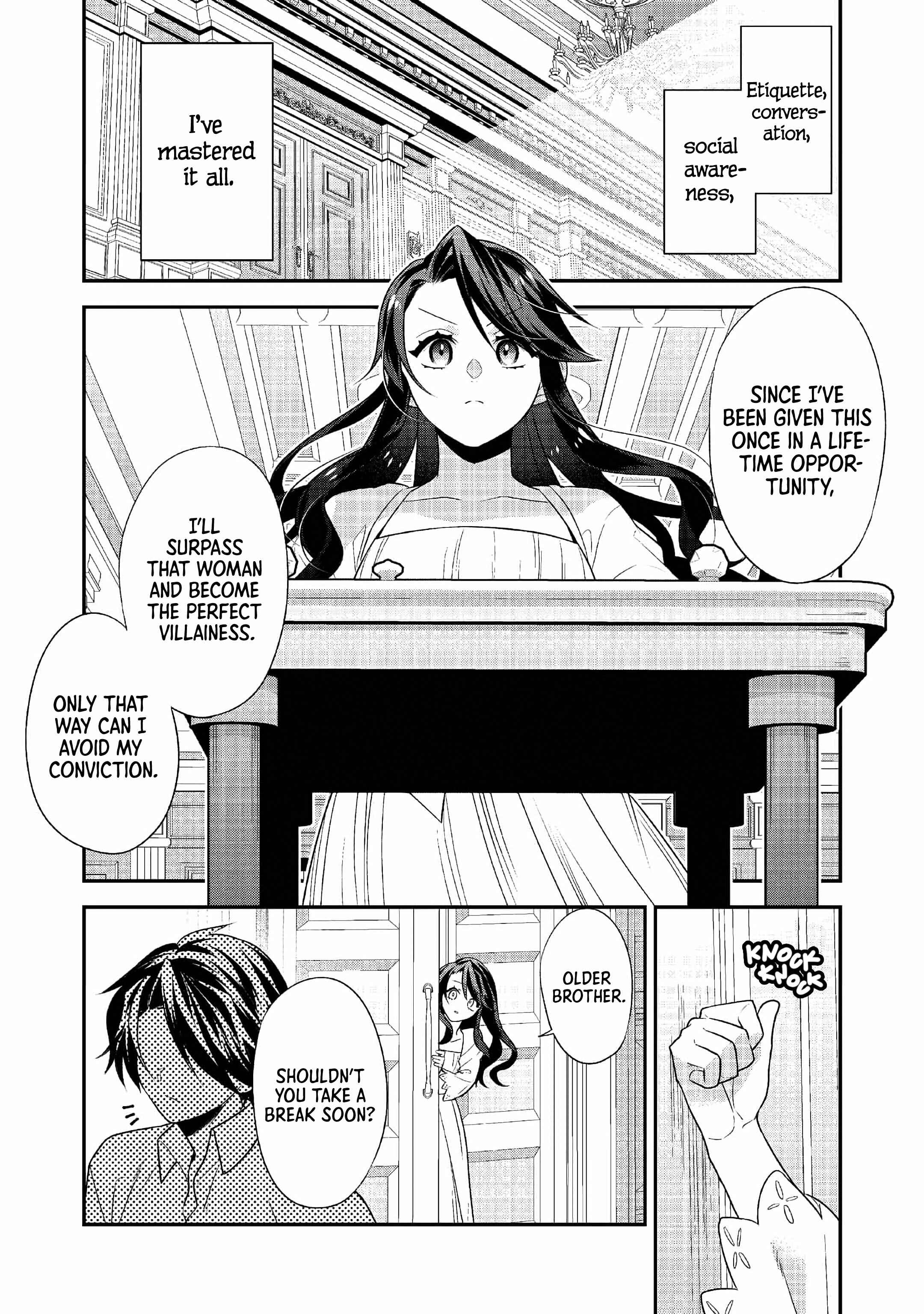 Page 8 Chapter 2 Danzai sareta Akuyaku Reijou wa, Gyakkou shite Kanpeki na Akujo wo Mezasu