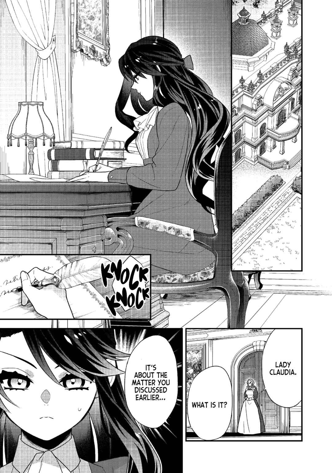 Page 2 Chapter 3 Danzai sareta Akuyaku Reijou wa, Gyakkou shite Kanpeki na Akujo wo Mezasu